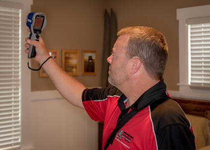 home inspector thermal camera
